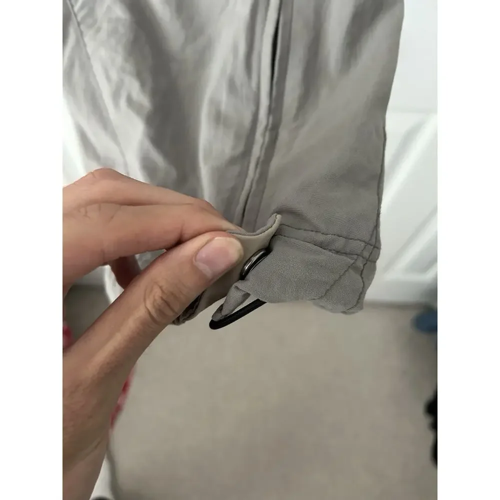 Mountain Hardwear Convertible Zip Off Hiking Pants Men’s M Regular Gray Nylon